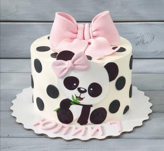 Торт "Малышка панда"